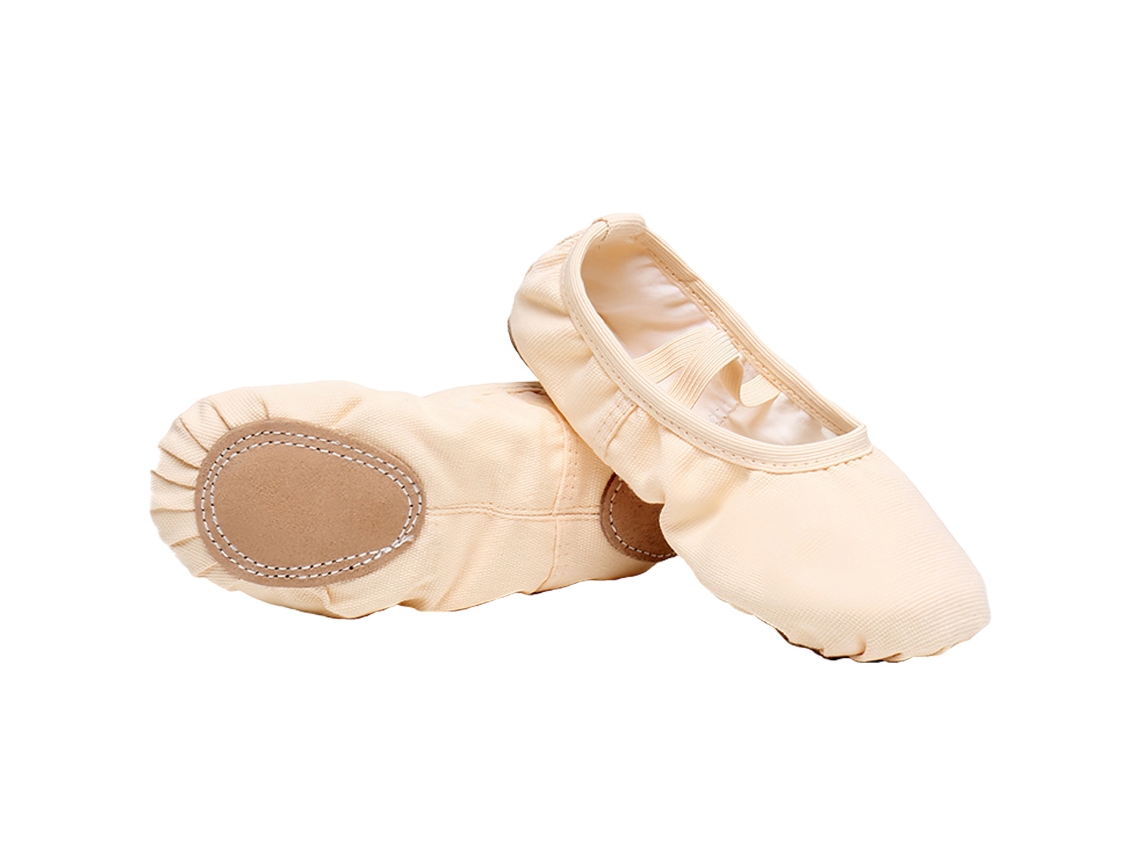 Sapatilhas De Ballet Para Meninas/toddler/crianças/mulheres, Sapatilhas De Yoga Em Couro Para Dança
