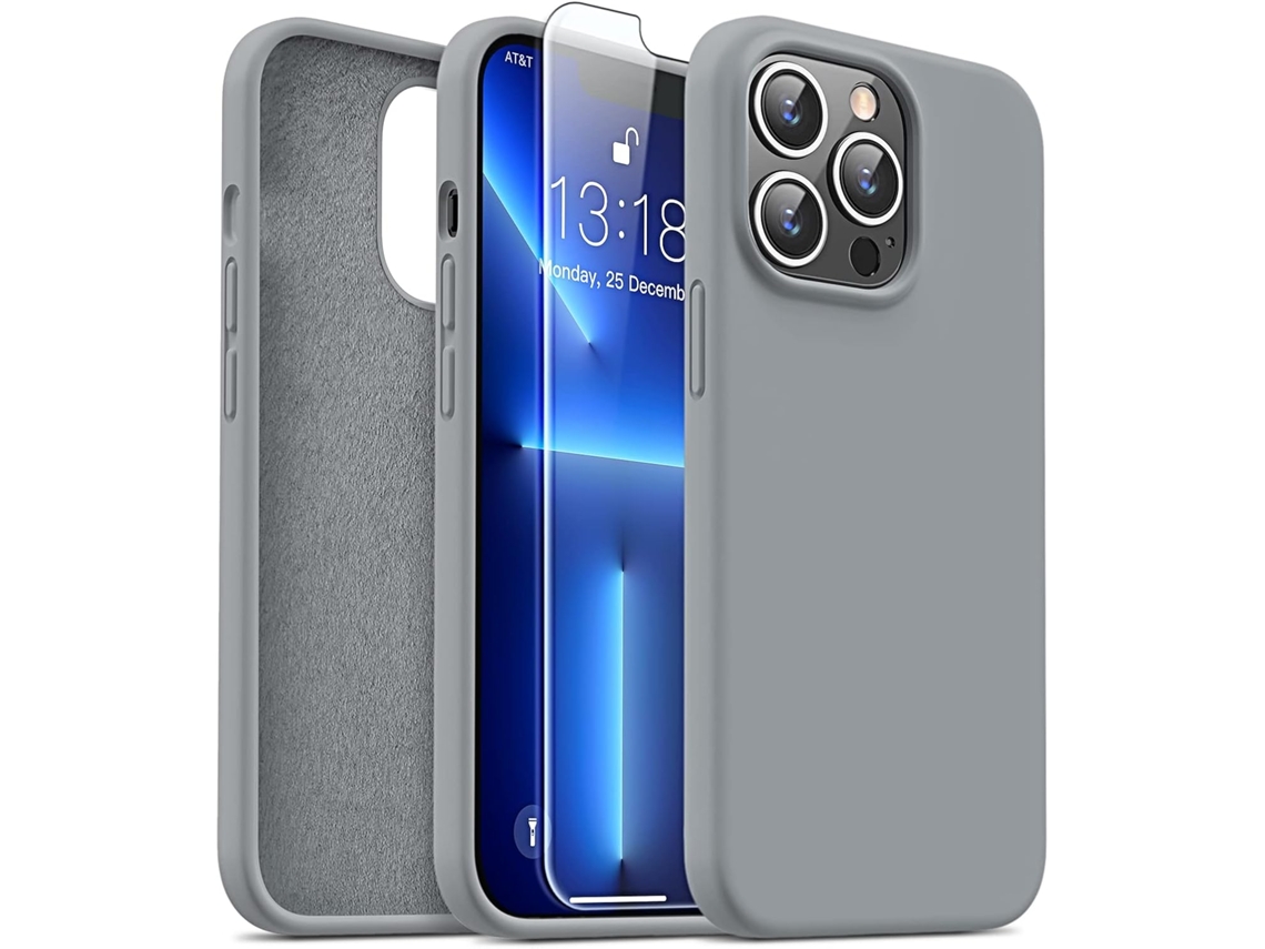 Capa Protetora Antiarranhões para iPhone 13 Pro HONGWE. Anti-Choque