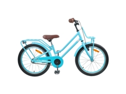 Vidaxl Bicicleta Infantil 20 Polegadas Para 6-11 Anos Azul-claro