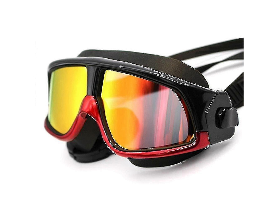 Óculos de Natação com Lentes de Silicone Preto AQUAFORGE