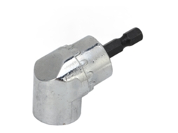 Acessório De Parafusadeira Ângulo 105° Bit Extensão Broca Elétrica 1/4 Polegada Hexagonal