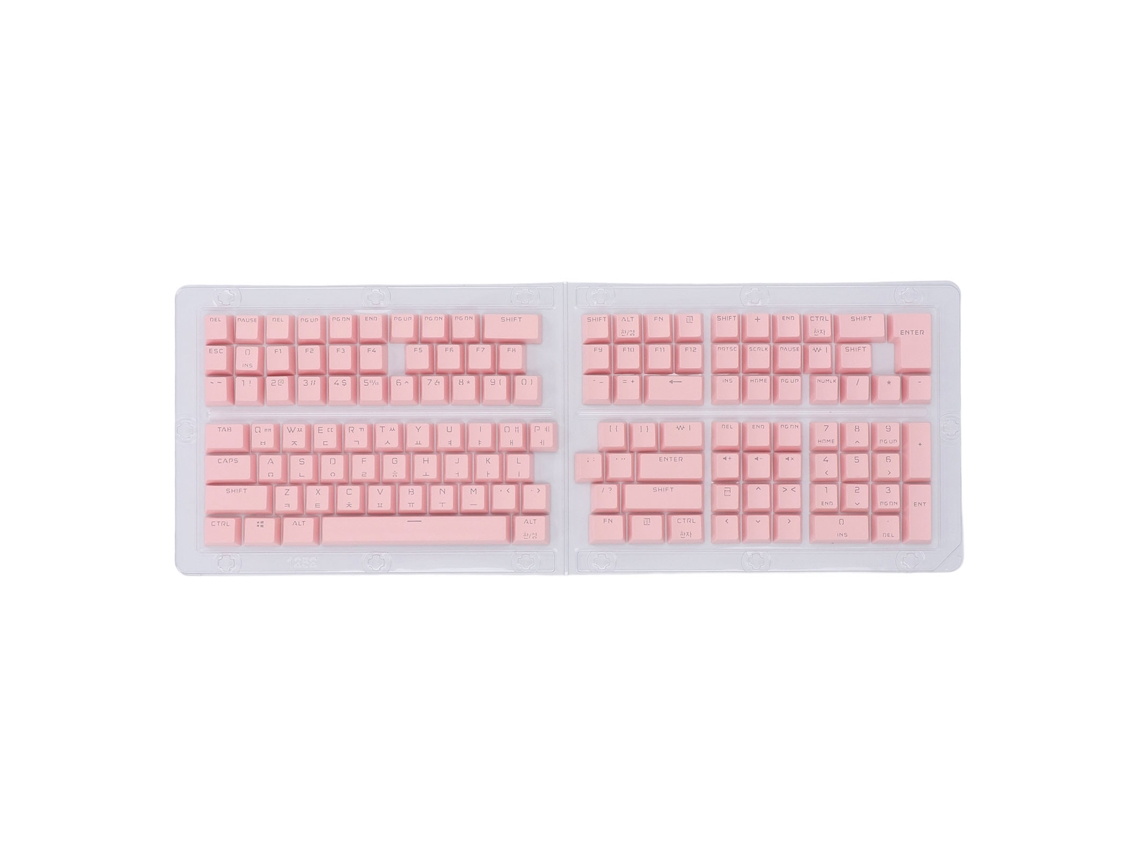 Aetheria 132 Keycaps Coreanas Oem Height para Teclado Mecânico 61 64 68 87 104 108 Chaves
