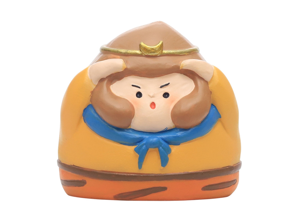 Rebe-figura De Personagem Chinês Cute Ornament Para Painel De Carro E Escritório 6x5x6cm