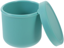 Marmita Multifuncional De Silicone Verde 250ml, Com Boa Vedação E Durável, Ideal Para Estudantes E Uso No Escritório
