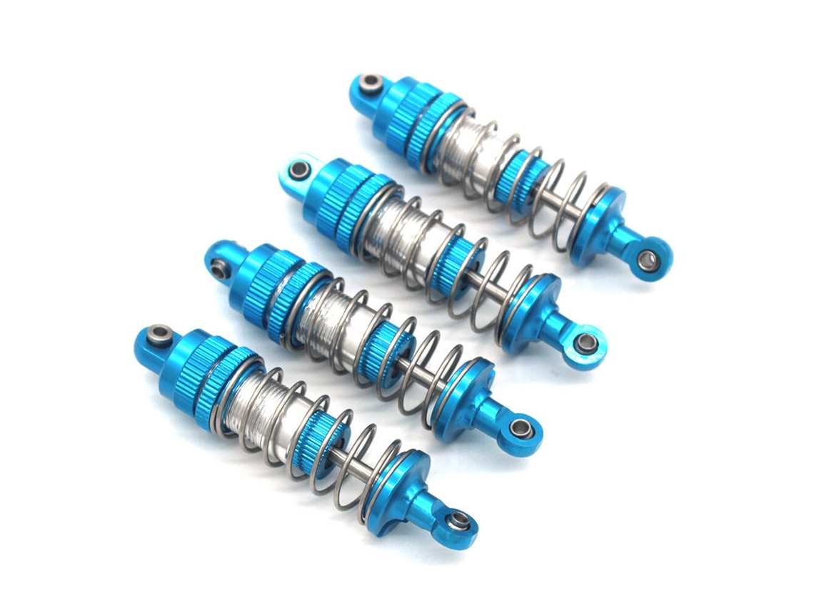 Amortecedoracessórios Metálicos Atualizados para Jjrc C8805 Q130 Q117 1/16 Rc Car Vehicle Model Parts MDUG