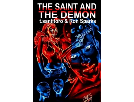 Livro The Saint and the Demon de Teri Santitoro (Inglês)