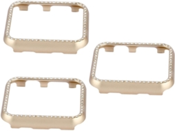Conjunto De 3 Capas Protetoras Para Smartwatch Com Cristais