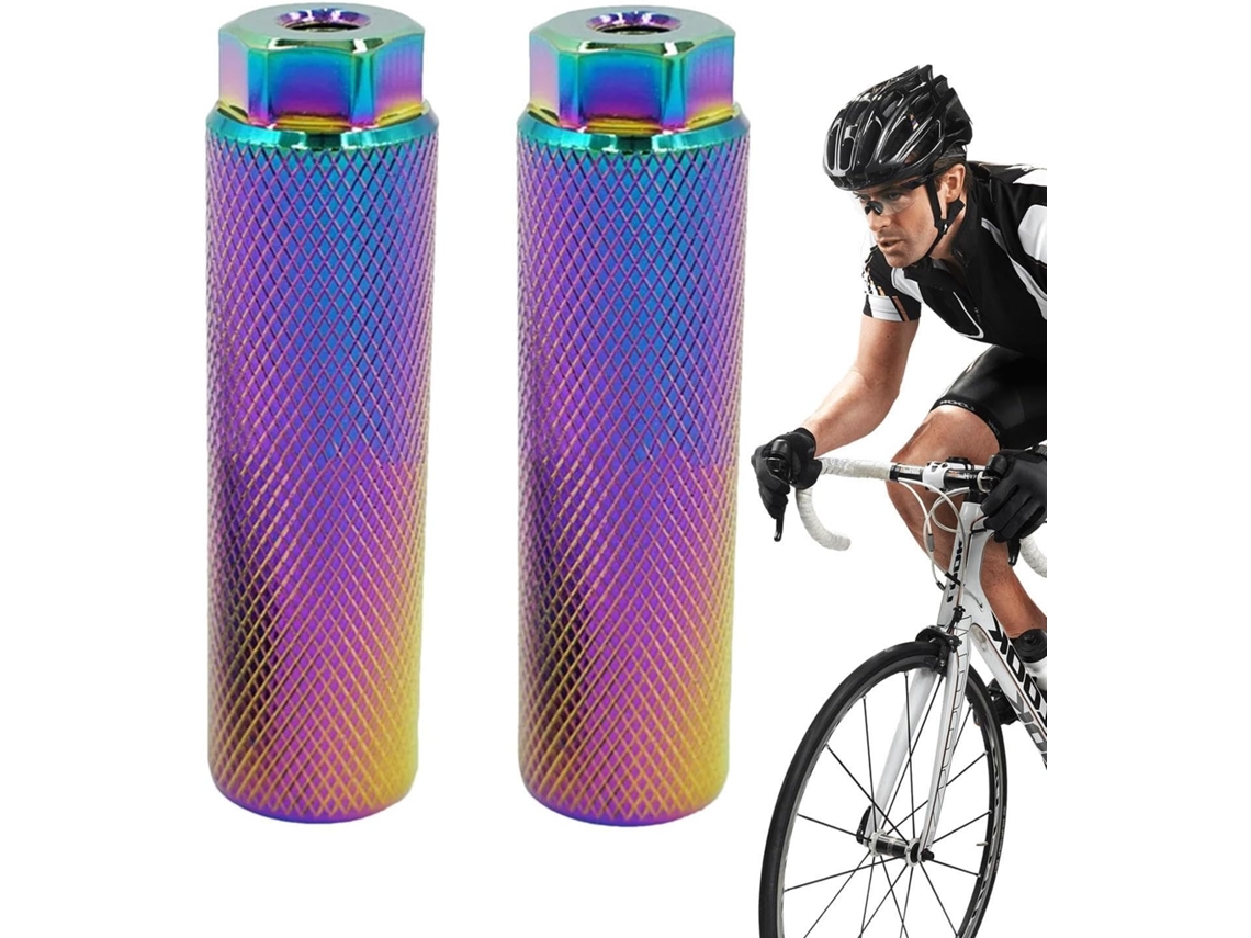 Pedais Para Peças De Bicicleta Extensão Roda - Alumínio Colorido