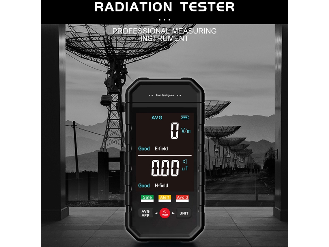 Detector De Radiação Eletromagnética Portátil
