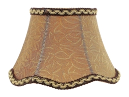 Lurelia Abajur De Tído Vintage Retrô, Para Candeeiro De Mesa E Chão, Bronze, 13x13x12 Cm