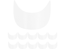 Inserções Para Viseira De Boné, 20 Peças, Brancas, 17,7 X 6 Cm, 2 Mm, Plástico Rígido, Acessórios Para Faça Você Mesmo