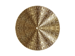 Laxiscreed Decoração De Parede Circular Em Ferro Com Design Ondulado Para Casa Moderna