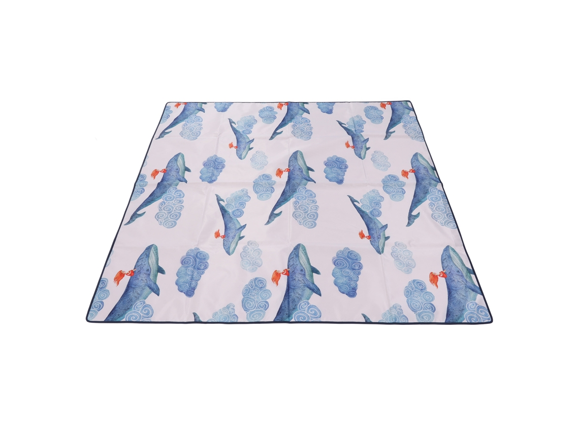 Mali tapete Anti derramamento Infantil À Prova D'água Anti deslizante para Brincadeira e Camping 130x130cm