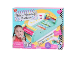 Conjunto De Máquina De Fazer Pulseiras Brinquedo Criativo Com Miçangas, 16 Peças Play