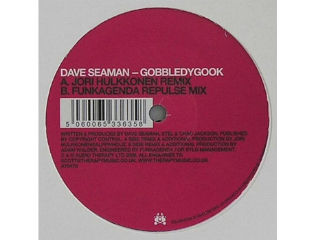 Vinil Gobbledygook, Dave Seaman Audio Therapy
