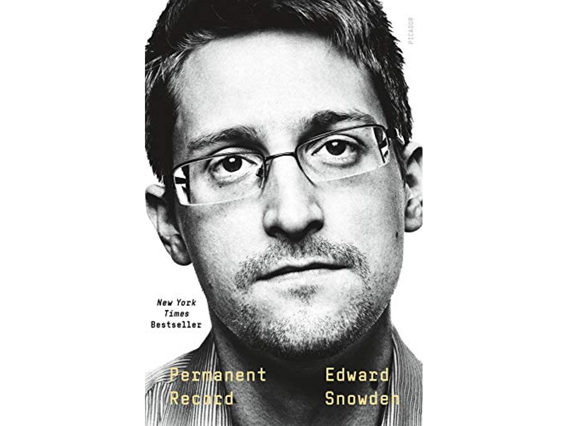 Livro Permanent Record de Edward Snowden (Inglês)