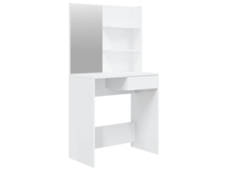 Dressing Table, Dressing Tables Vidaxl Branco Madeira Processada
