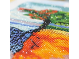 Kit de Pintura 5d Diamantes Borboleta Diy 25x25cm Strass Resina S/MARCA