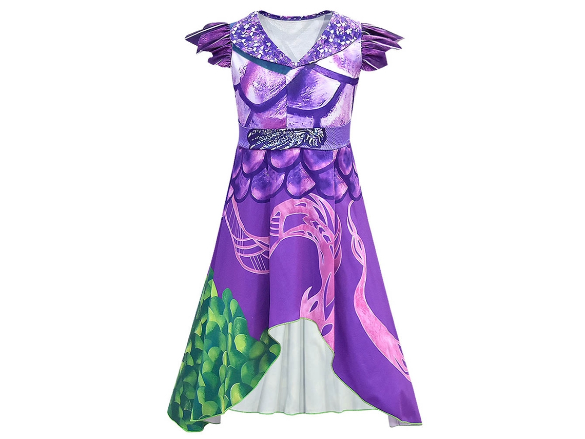 Vestido Dragón Mal Popular Traje Musical Moda Halloween