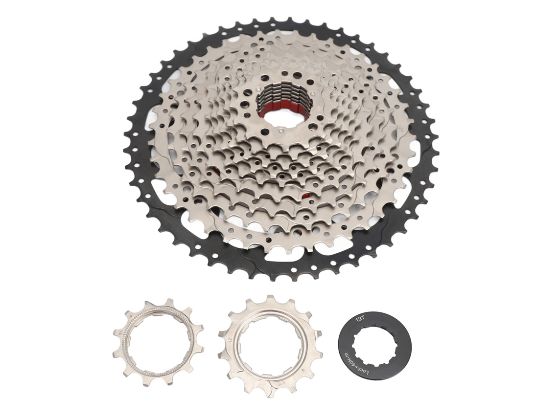 Piñón de bicicleta 12 velocidades, 12 50t, aluminio, bajo ruido, piezas para bicicletas eléctricas S/MARCA