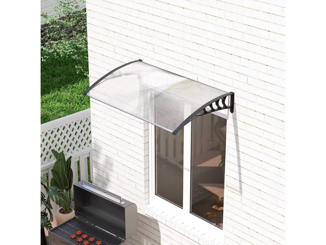 Dossel Protetor Resistente Aos Raios Uv E À Água, 90x150x25 Cm, Cor Branco