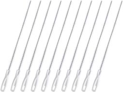 Escova Flexível De Nylon E Arame Para Ralos, Conjunto De 10 Peças Para Desentupir Pias E Banheiros, Ferramenta De