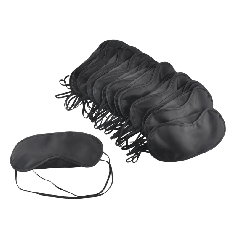 Lote com 10 Máscaras de Dormir para Viagem, Macias e Portáteis AQUAFORGE