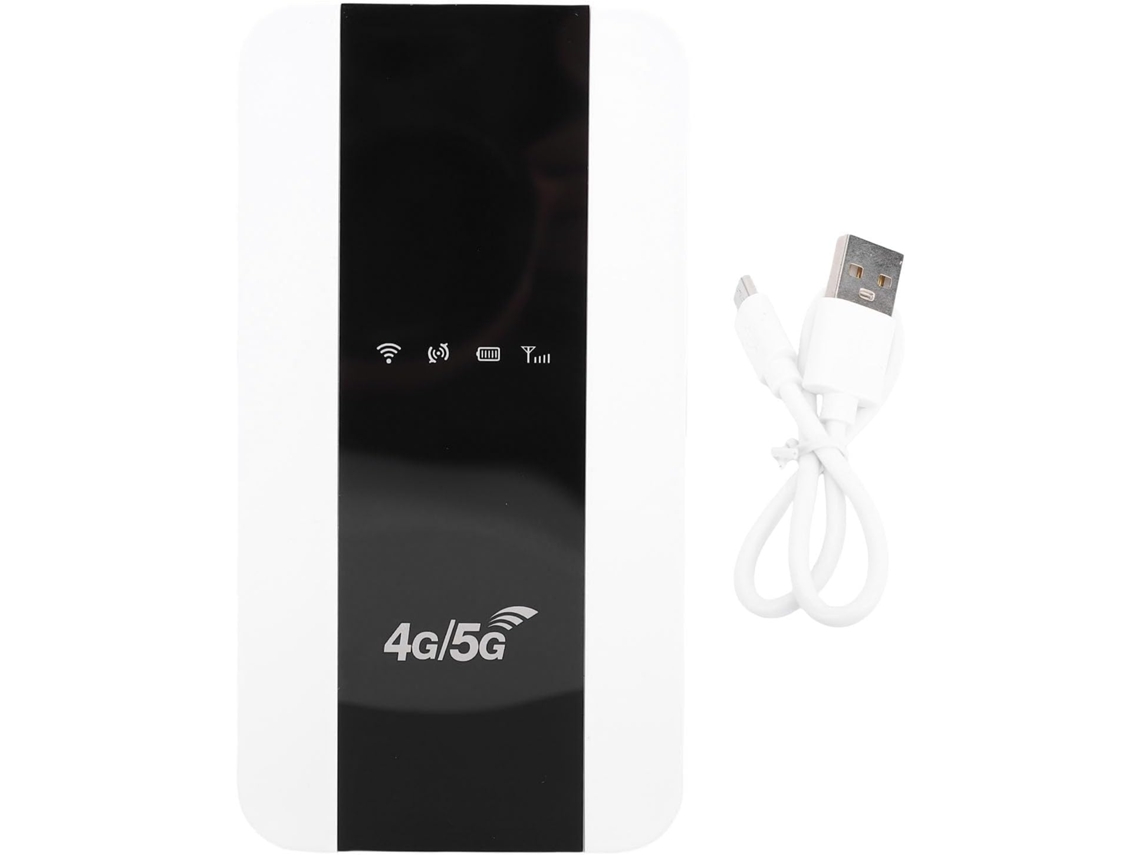 Hotspot Wi-fi Portátil Para Viagens, 4g/5g, Com Chip Inteligente,