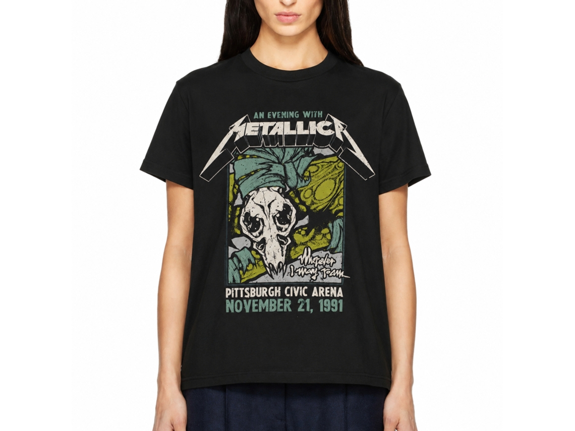 Metallica Pittsburgh Arena T-shirt Unisex Adults Size:xxxl