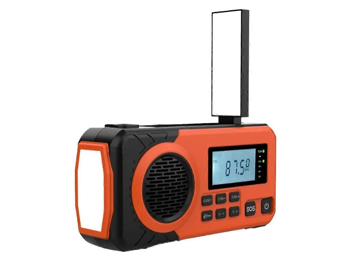Rádio Portátil com Receptor Fm/am, LCD e Bloqueio GOKOCO
