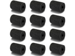 12 Unidades de Escovas de Espuma para Robô de Piscina, Compatível com Polaris 180/280/360/380/480/3900 AQUAFORGE