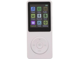 Lecteur Mp3 Mp4 Pouces Musique Numérique Compact 1.8 Sans Perte Support 32g Pour L'entraînement Plein (branco)