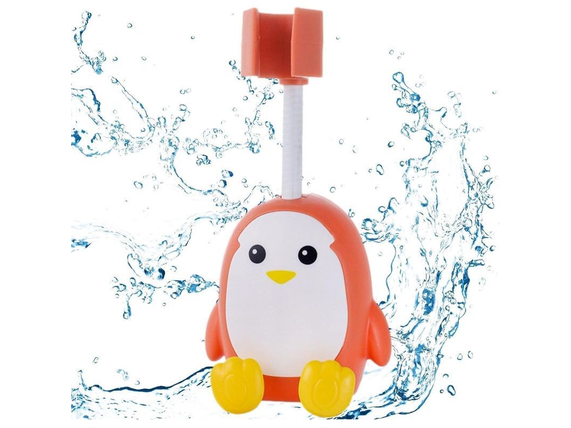 Suporte de Chuveiro de Pinguim, Design Cartoon | S/MARCA