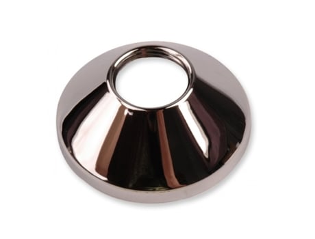 Cobertura de Cone de Colar de Tubo de Aço Cromado 3/4 Válvula de Torneira 25 mm Altura