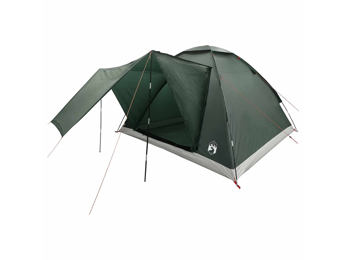Vidaxl Barraca De Camping Verde Exército 275 X 215 X 125 Cm