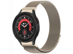 Pulseira De Relógio Milan Magnetic Metal Com Botões