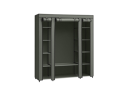 Armario Ropero De Tela De Gran Capacidad 175x150x45 Cm - Verde Oliva