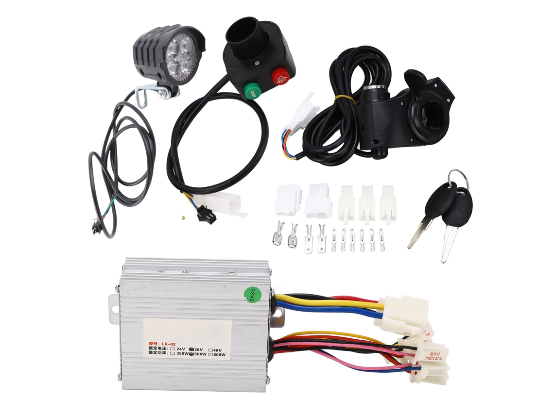 Controlador De Bicicleta Laxiscreed 36v 500w Para E-bikes De Alta Performance