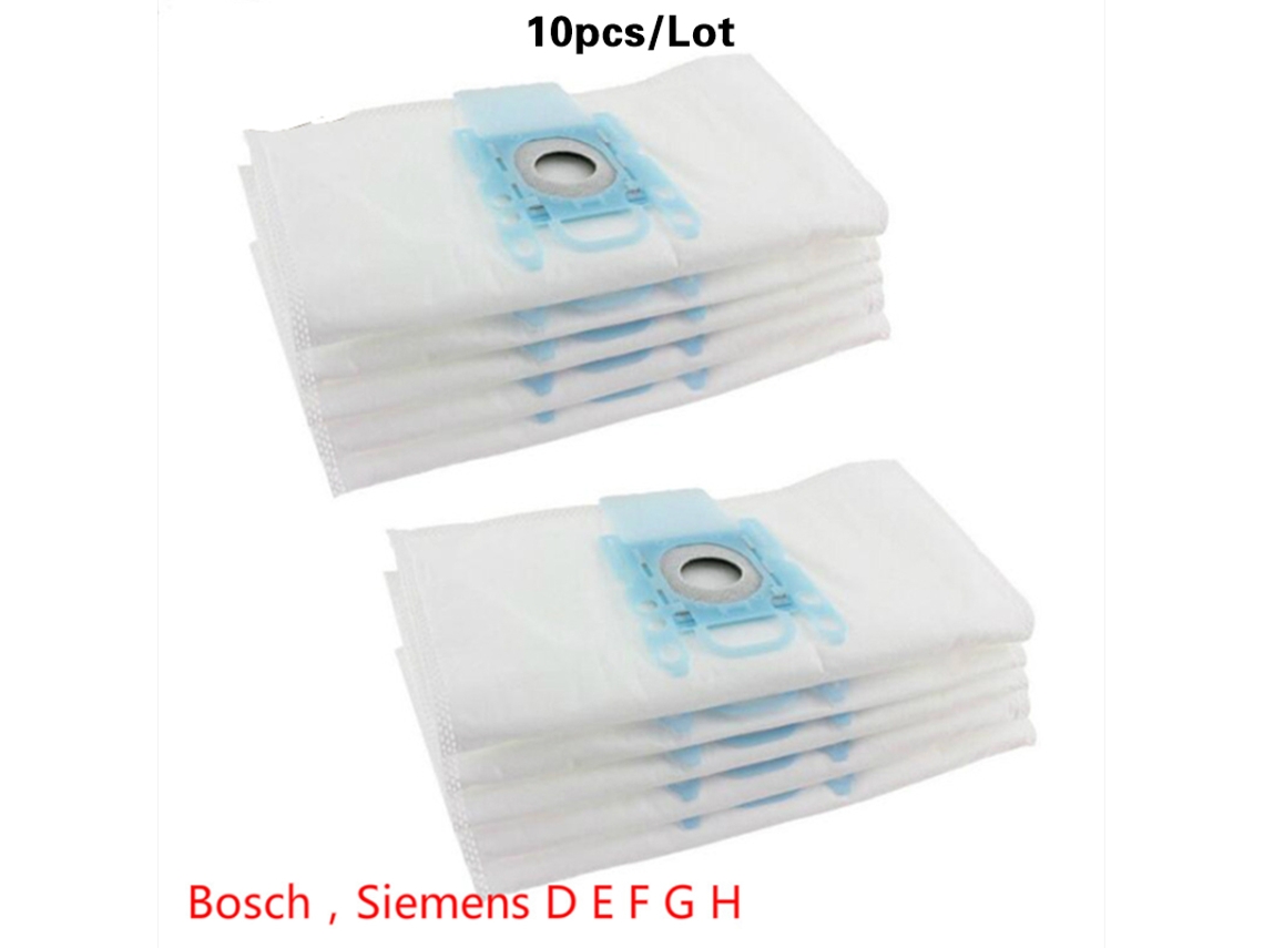 10 peças/lote de saco de pó de pano para aspirador de pó para siemens bosch tipo g bsg6 bsg7 bsgl3126 siemens bsg6 bsg7 bsgl312 vácuo