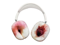Capa Para Airpods Max 2 Da Série Frutas, Capa 3d Para Fones De Ouvido, Acessórios Para Airpods, Decoração Em Formato De Pêssego Webake