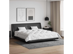 Vidaxl Duvet Para Todas As Estações 3 Unid. Branco Microfibra