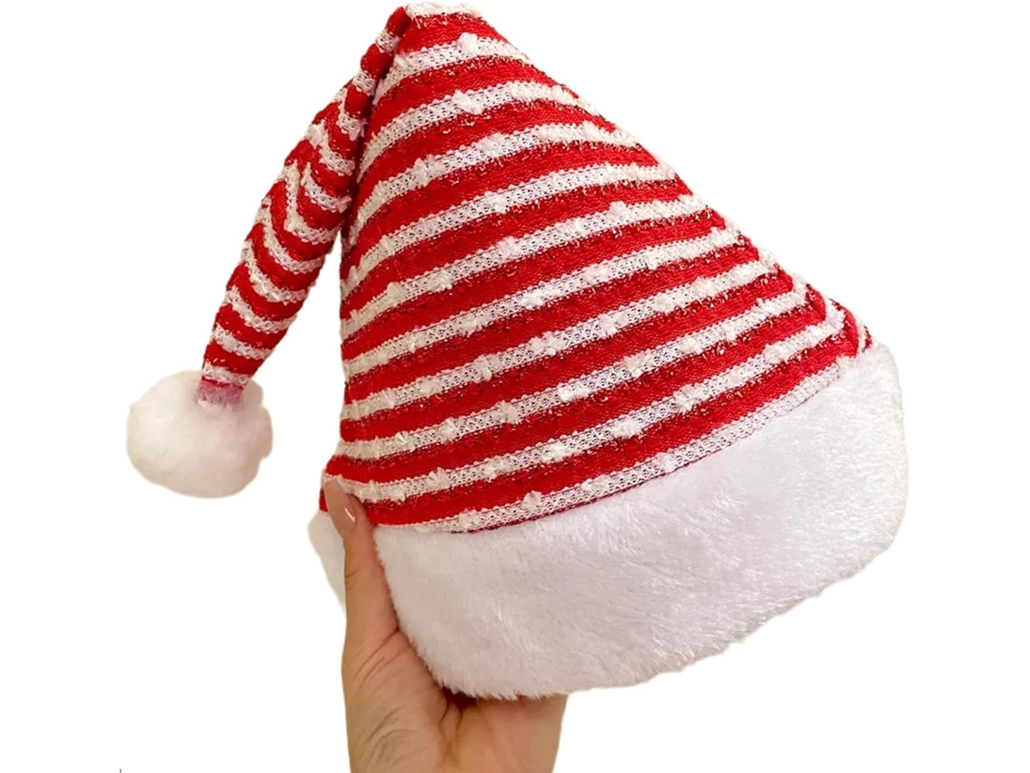 Gorros De Papai Noel De Pelúcia - Design Resistente E Versátil