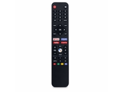 Comando Tv Infravermelho Preto Compatível Com Skyworth 539c-268919, 268951, 268901 E 43u20, Sem Voz_dae