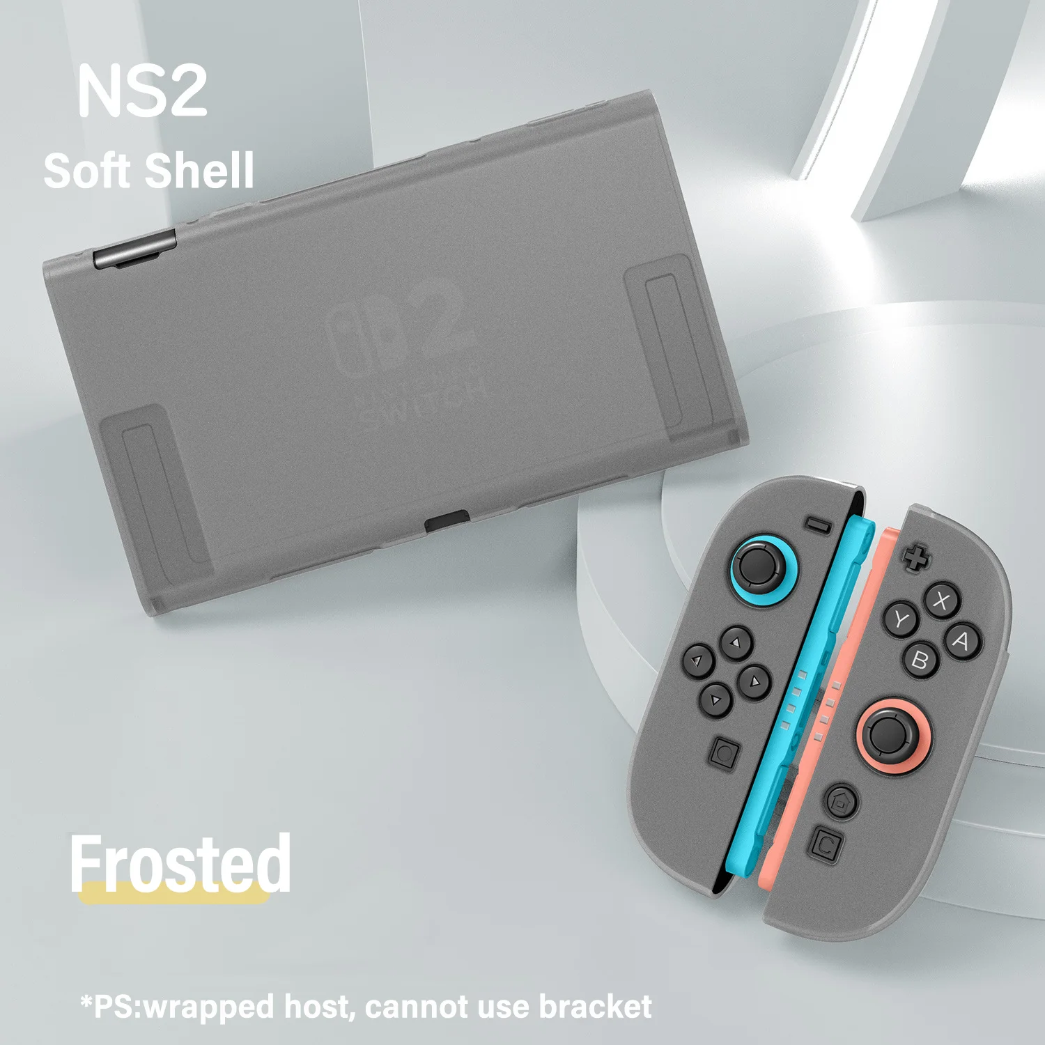 Capa Proteção Split Para Nintendo Switch2 Resistente A Choques Dock Compatível 1pc Capa Macia Fosca