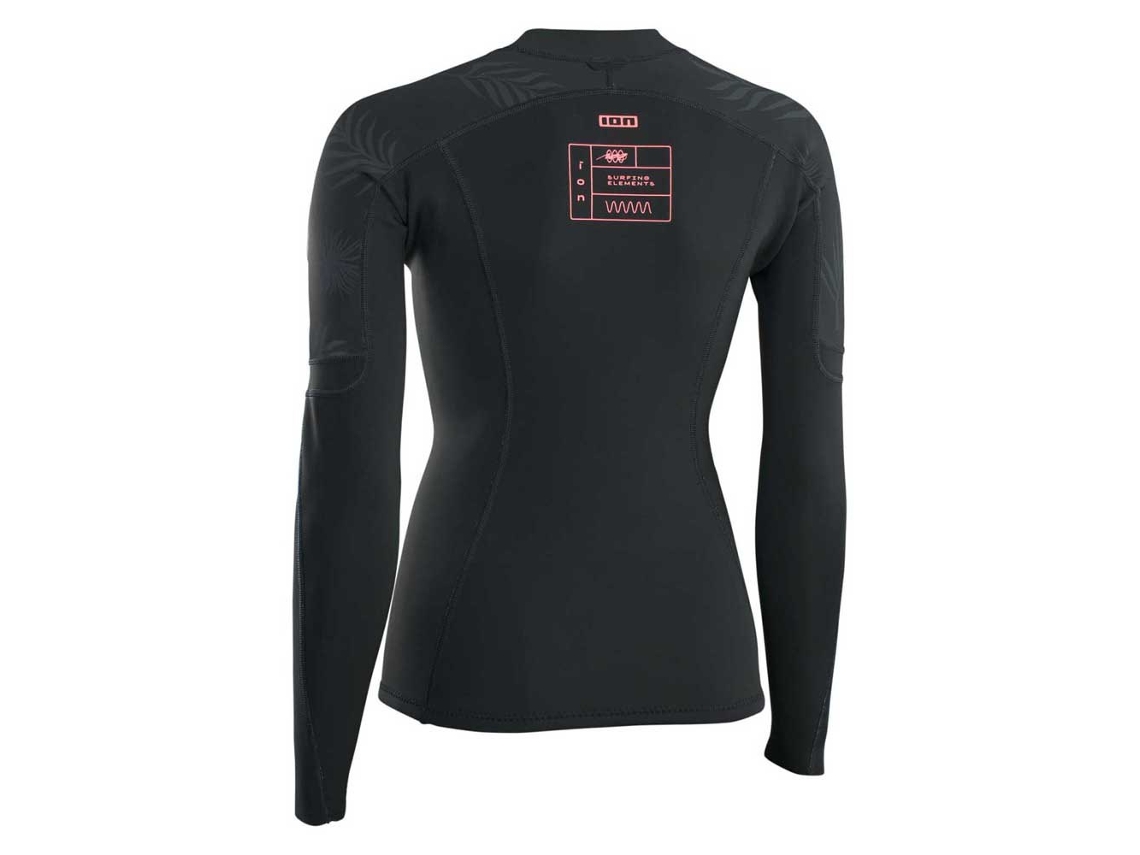 Rashguard Feminino de Manga Comprida Neo Top 1.5 Mm Preto Mion