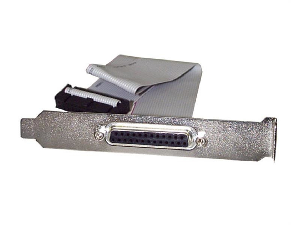 Cabo Adaptador StarTech.com PLATE25F16 DB-25 IDC Cinzento
