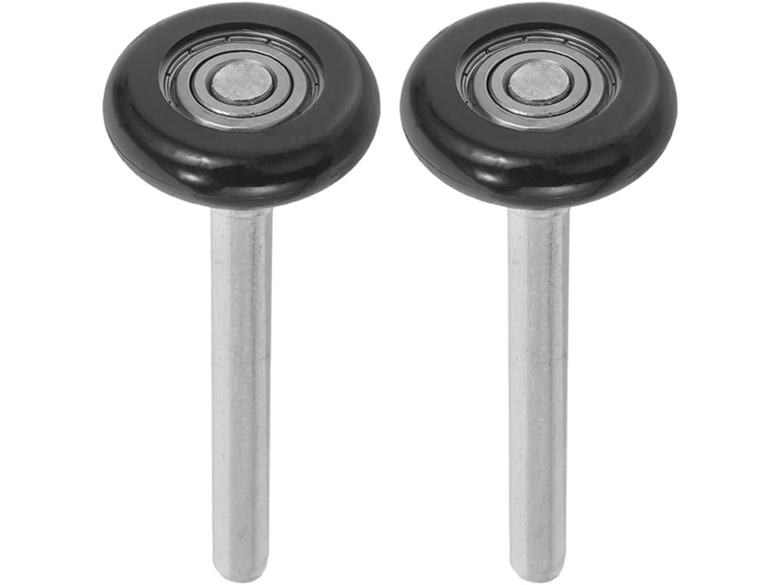 Conjunto De 2 Roletes Silenciosos De Nylon Para Portas De Correr.