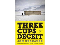 Livro Three Cups of Deceit de Jon Krakauer (Inglês)