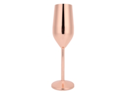 Taça de Vinho/Champanhe em Aço Inoxidável 304, 220ml, Ideal para Festas e Bares