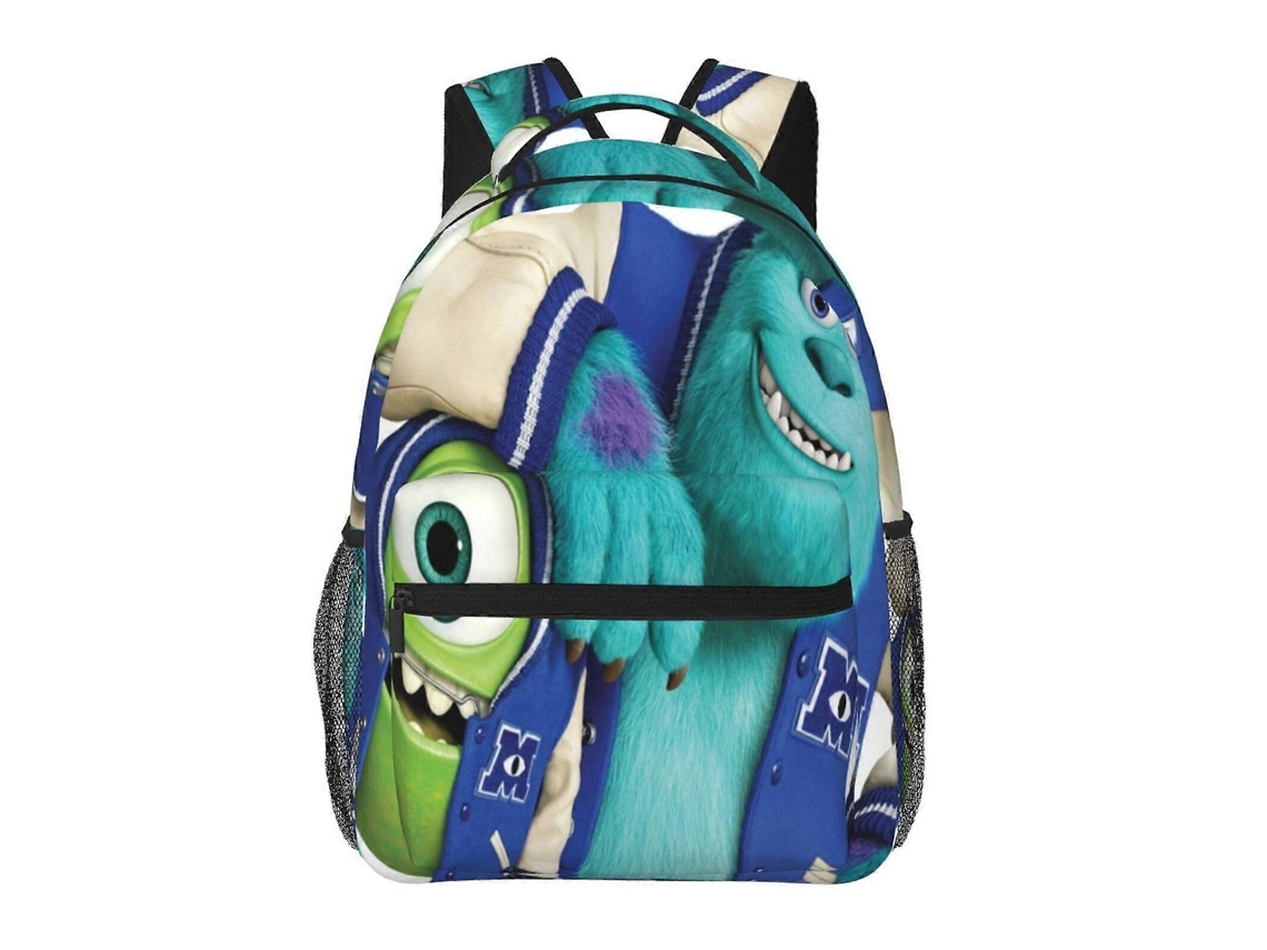 Mochila De Estudante Monsters, Inc. G56, Durável E Leve, À Prova Dágua E Com Alça De Ombro Respirável. B56 Olysi Shop